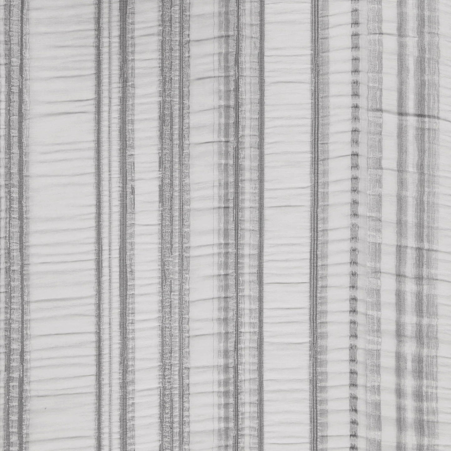 JF Fabrics GENOVIVE 197 Fabric Traditional,Transitional,Contemporary,Stripe Grey,Silver Double Width,Jacquard,Sheer - 584310197 J7281