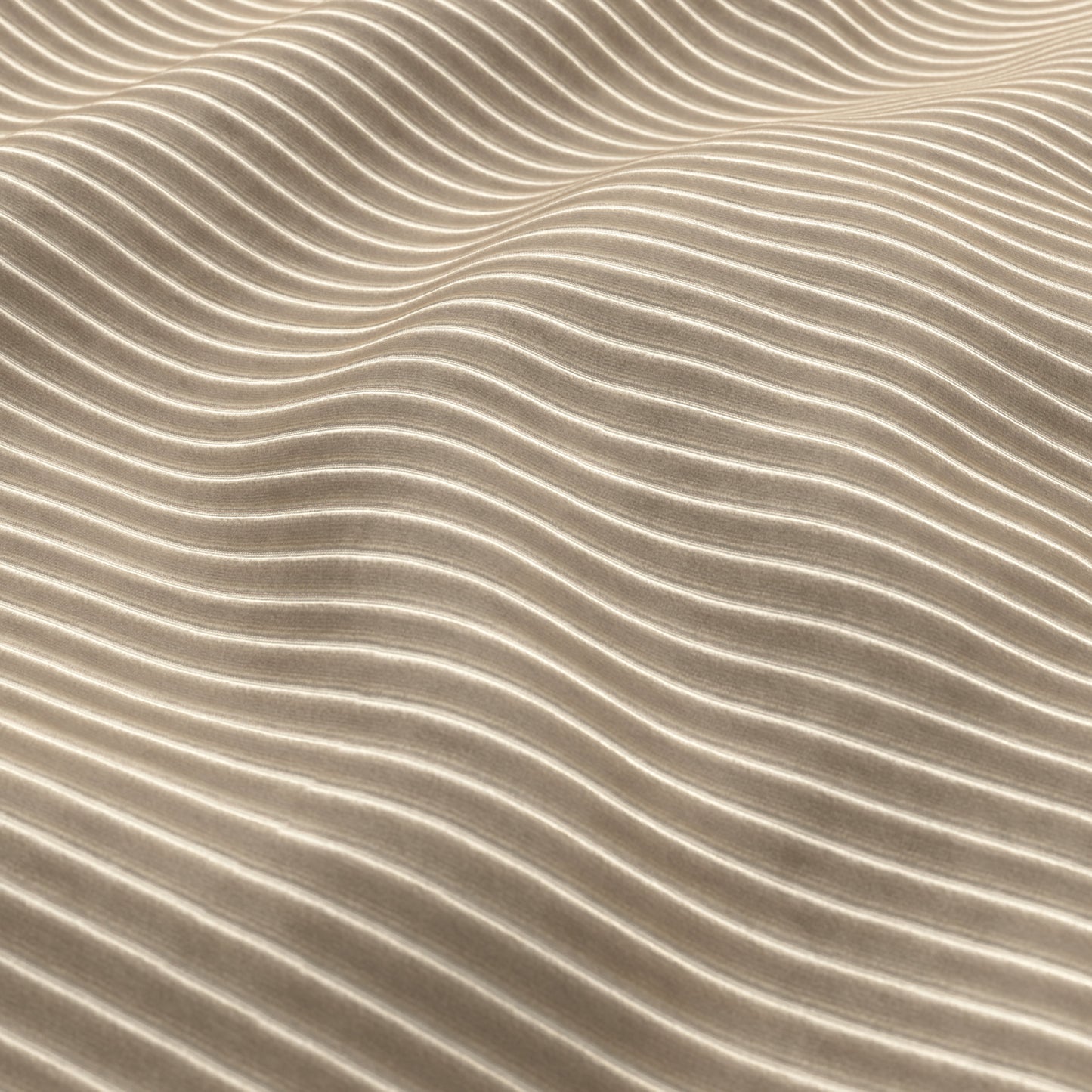 JF FABRICS GIN 33 J9711 Fabric Texture Fawn Taupe Velvet, Corduroy - 10014533