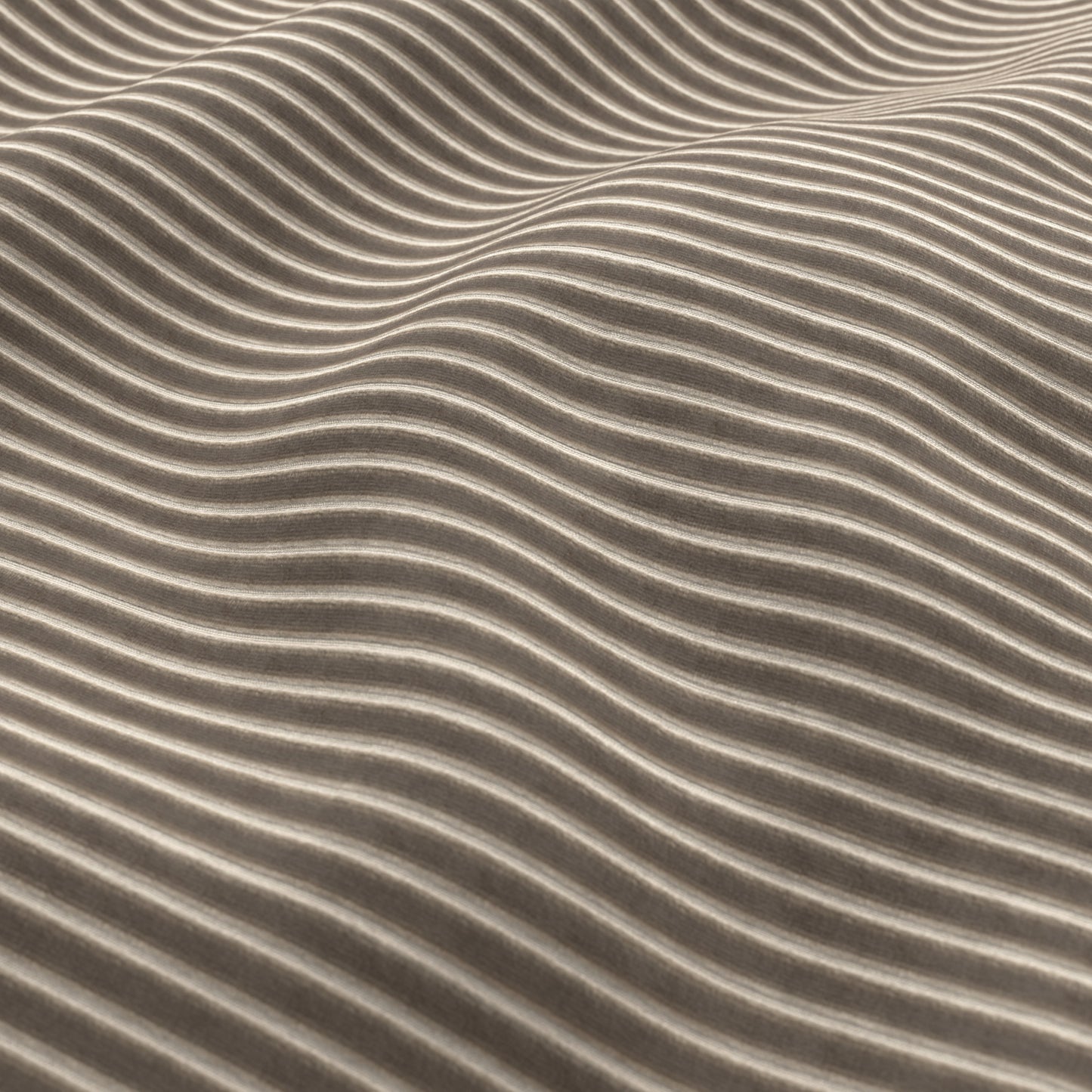 JF FABRICS GIN 37 J9711 Fabric Texture Smoke Grey Velvet, Corduroy - 10014537