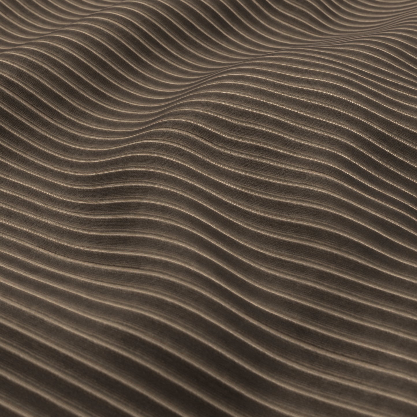 JF FABRICS GIN 39 J9711 Fabric Texture Brown Velvet, Corduroy - 10014539