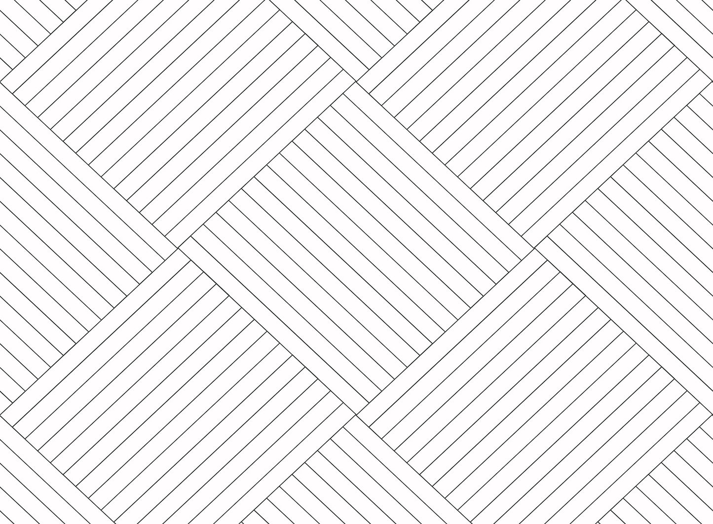 York Wallcoverings Black & White, III Twisted Tailor White Wallpaper Geometrics Geometrics White - GM7565