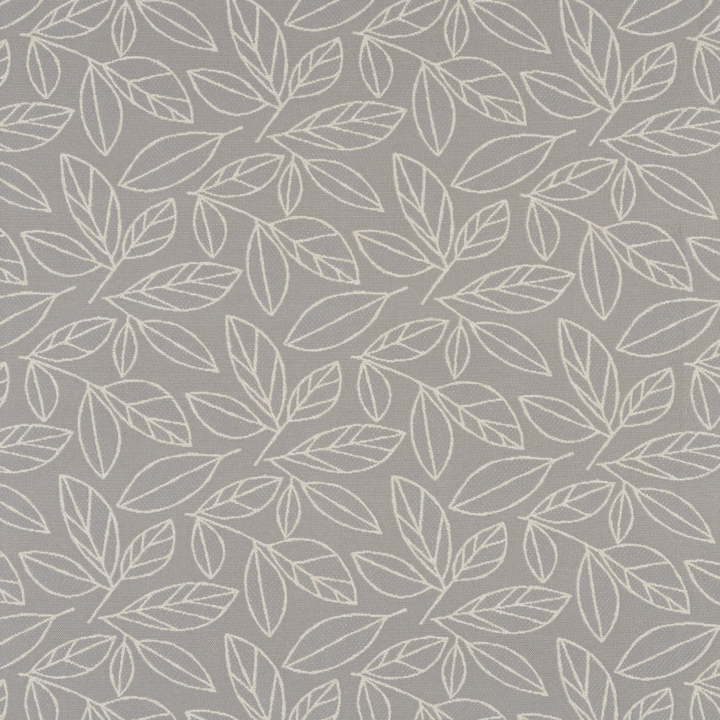 JF Fabrics Crypton GROWTH 96 Fabric Foliage, Novelty Grey, Cream Woven - 8947296 J8911