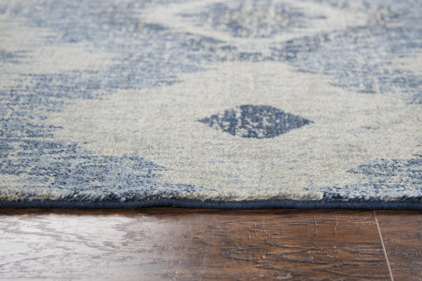 Transitional rug, 10' x 13'.