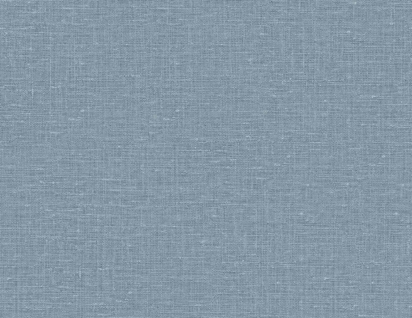 Seabrook Designs Linen & Silk Textures Nomi Faux Linen Contemporary Blues Matte - GT30030