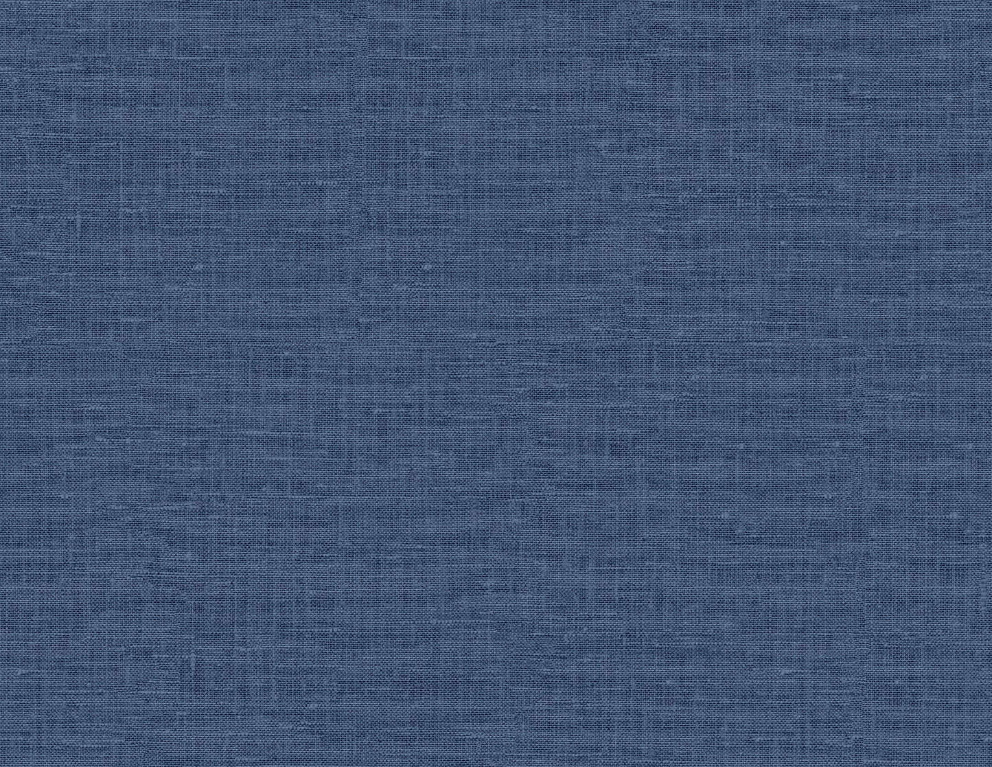 Seabrook Designs Linen & Silk Textures Nomi Faux Linen Contemporary Blues Matte - GT30033