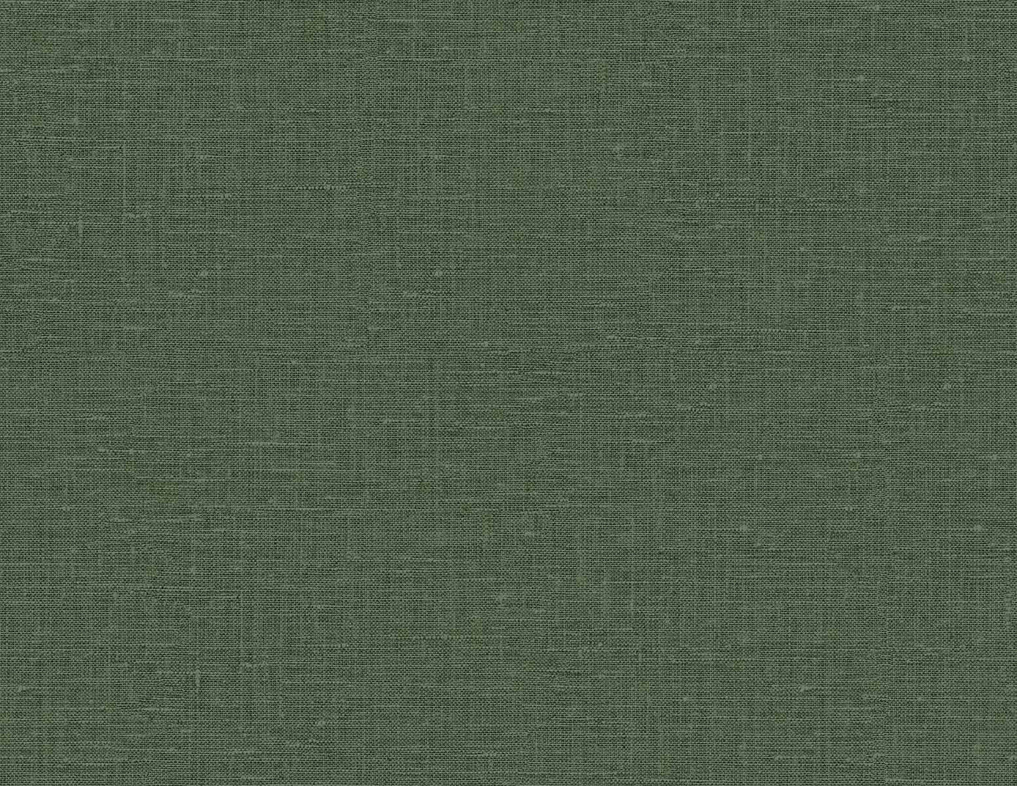 Seabrook Designs Linen & Silk Textures Nomi Faux Linen Contemporary Greens Matte - GT30034