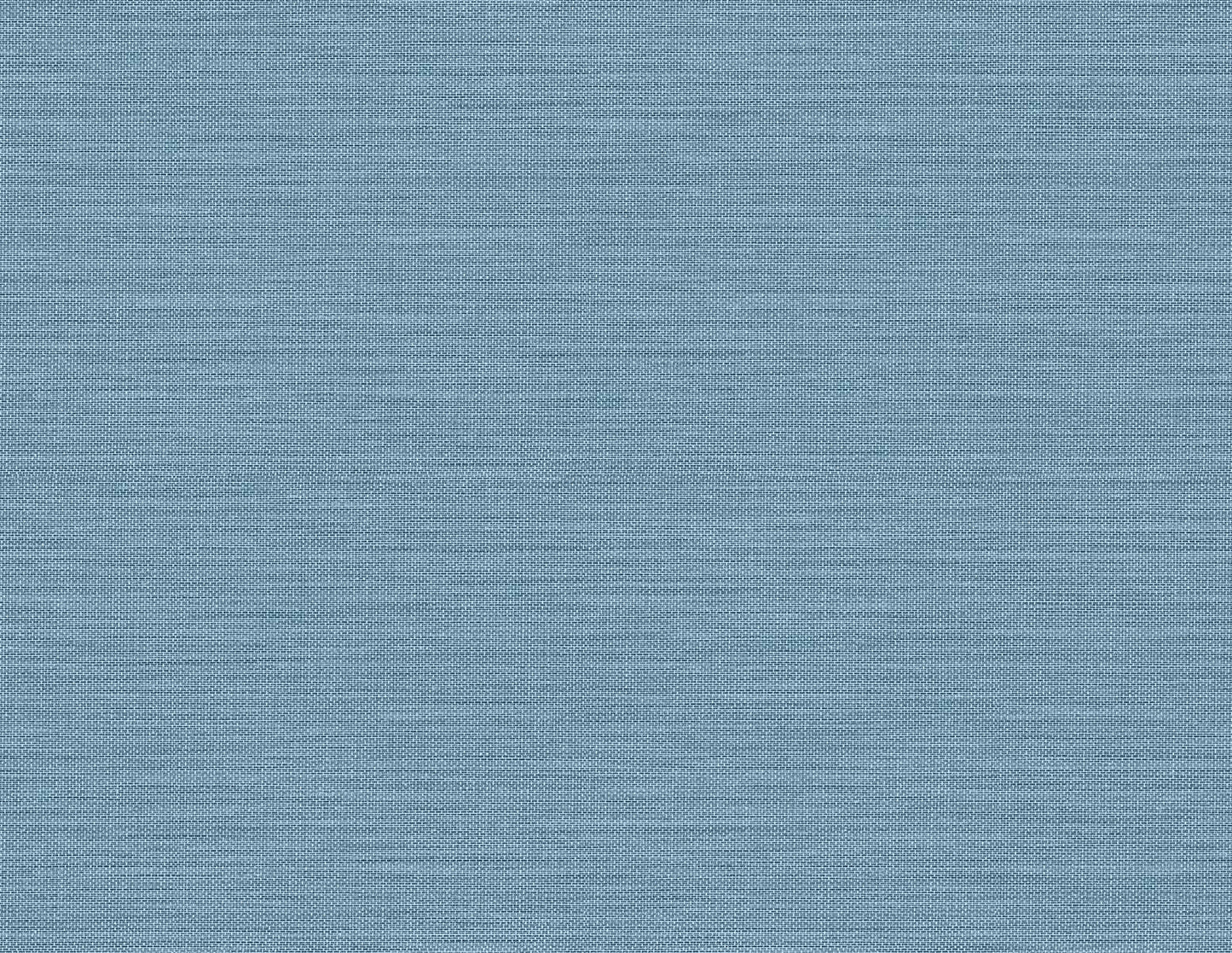 Seabrook Designs Linen & Silk Textures Libeco Faux Linen Contemporary Blues Matte - GT30207
