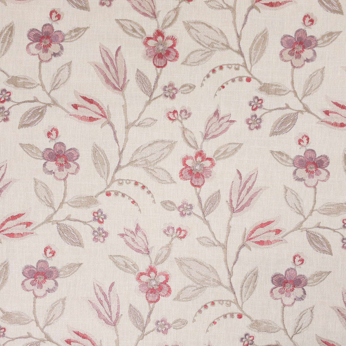 STOUT TEXTILES MULTIPURPOSE,EMBROIDERIES TRADITIONAL, FLORAL PUNCH - GWYN-4