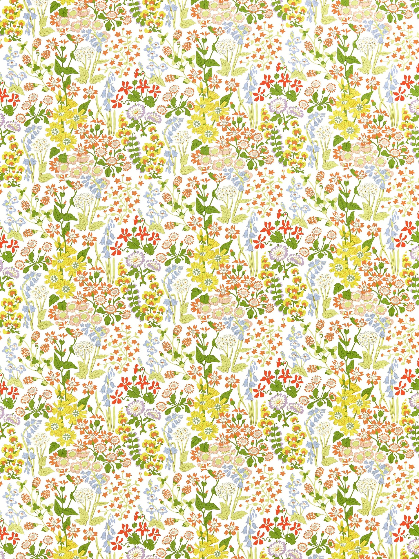 SCALAMANDRE NYMPH FLORAL FABRIC SPRINGTIME - GW 000116630 NEW SKU # GW166300001