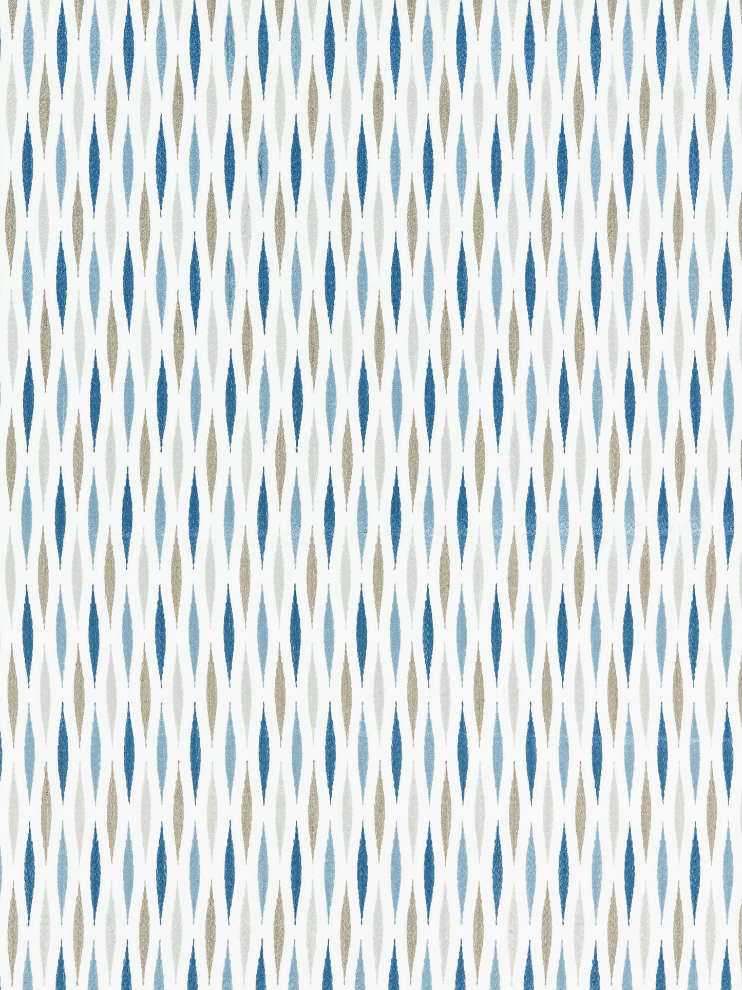 SCALAMANDRE CASCADE EMBROIDERY FABRIC BLUESTONE - GW 000127208 NEW SKU # GW272080001