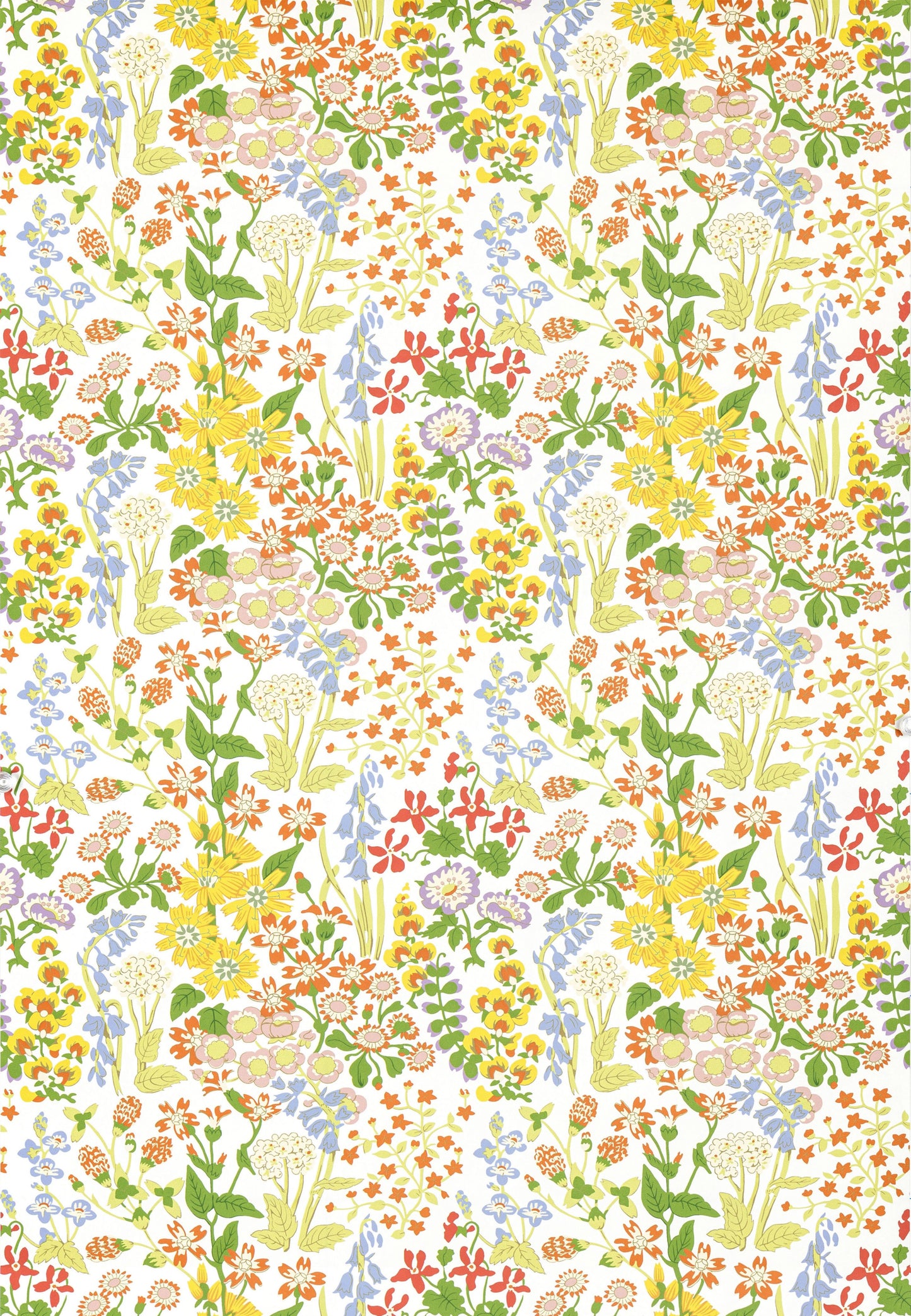 SCALAMANDRE NYMPH FLORAL WALLCOVERING FLORAL SPRINGTIME - GW 0001WP88586 NEW SKU # GWWP885860001