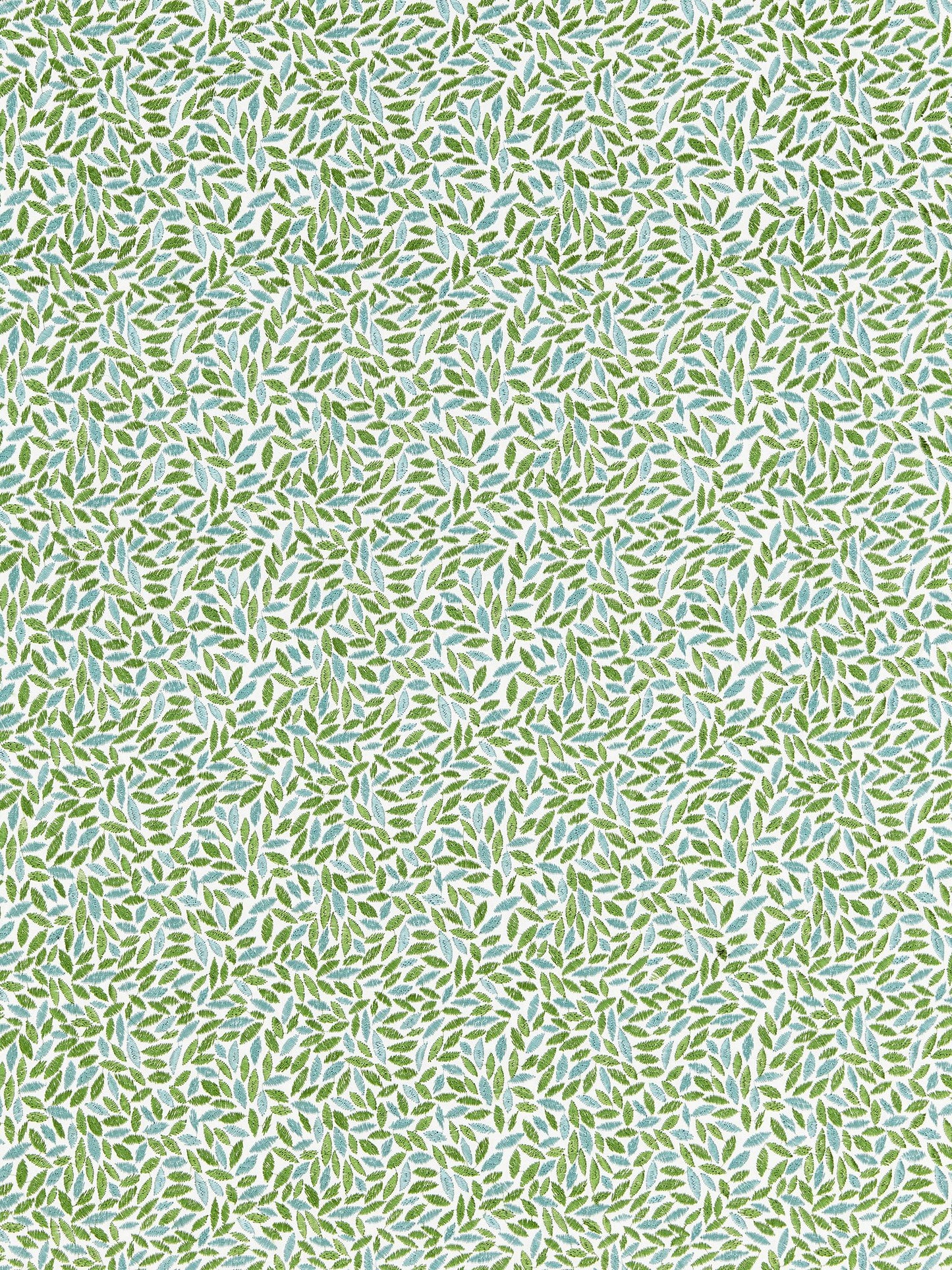 SCALAMANDRE MEADOW EMBROIDERY FABRIC SEAGRASS - GW 000227207 NEW SKU # GW272070002