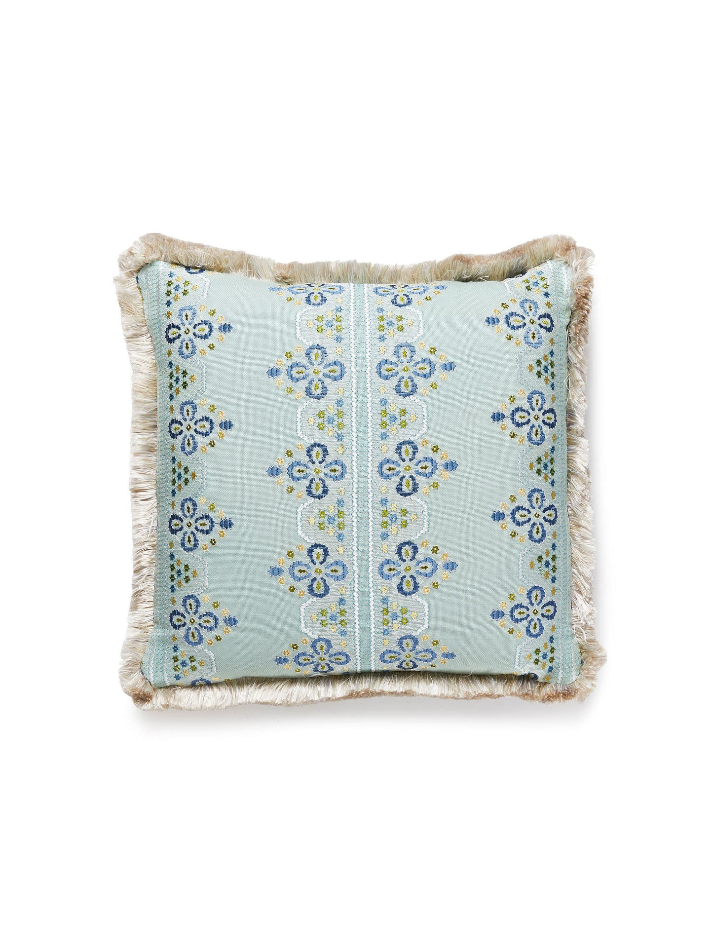 SCALAMANDRE PILLOWS FLORAL
STRIPE SQUARE - GW 0002IMOGEPILL NEW SKU # GWIMOGEPILL0002