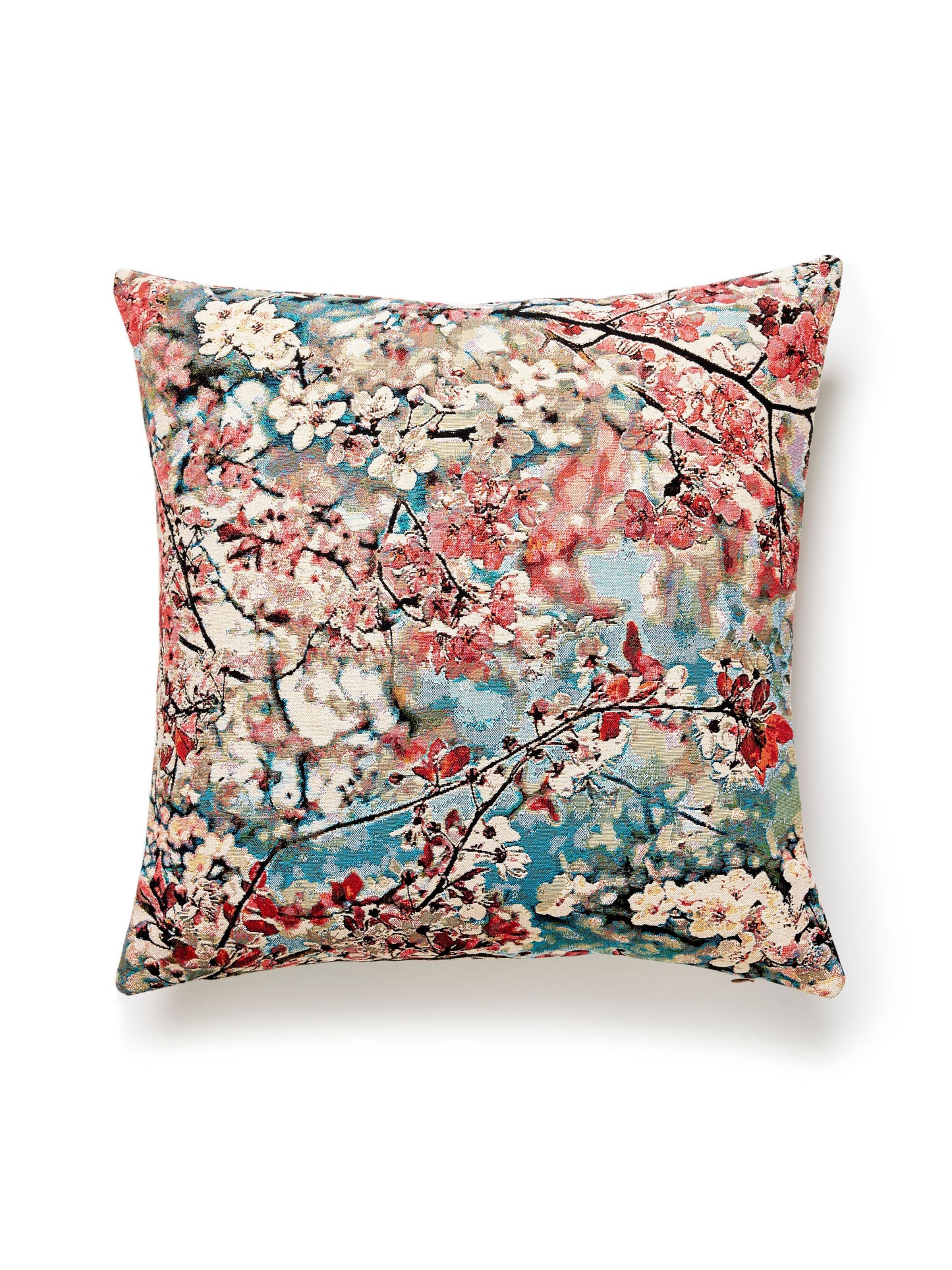 SCALAMANDRE PILLOWS BOTANICAL / FOLIAGE
FLORAL SQUARE - H0 0003SAKUPILL NEW SKU # H0SAKUPILL0003