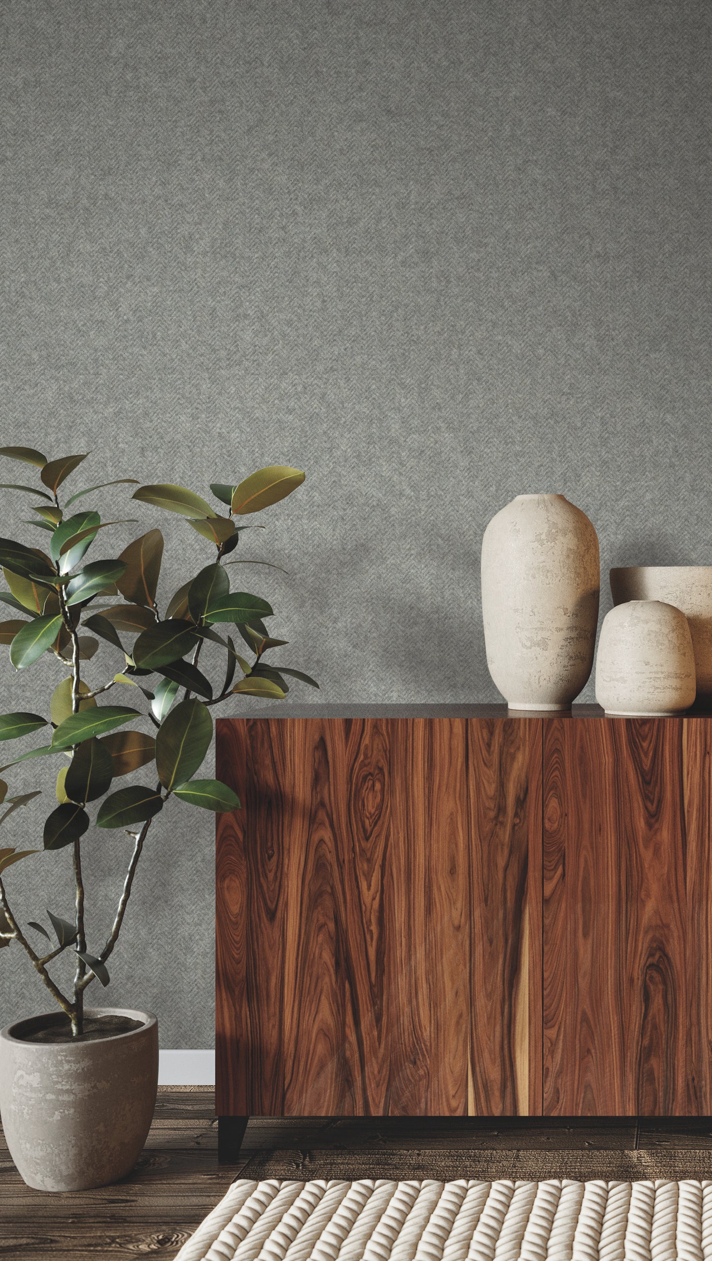 York Wallcoverings HP QuietWall Savile Flagstone Wallpaper Textures Greys - HA3655R