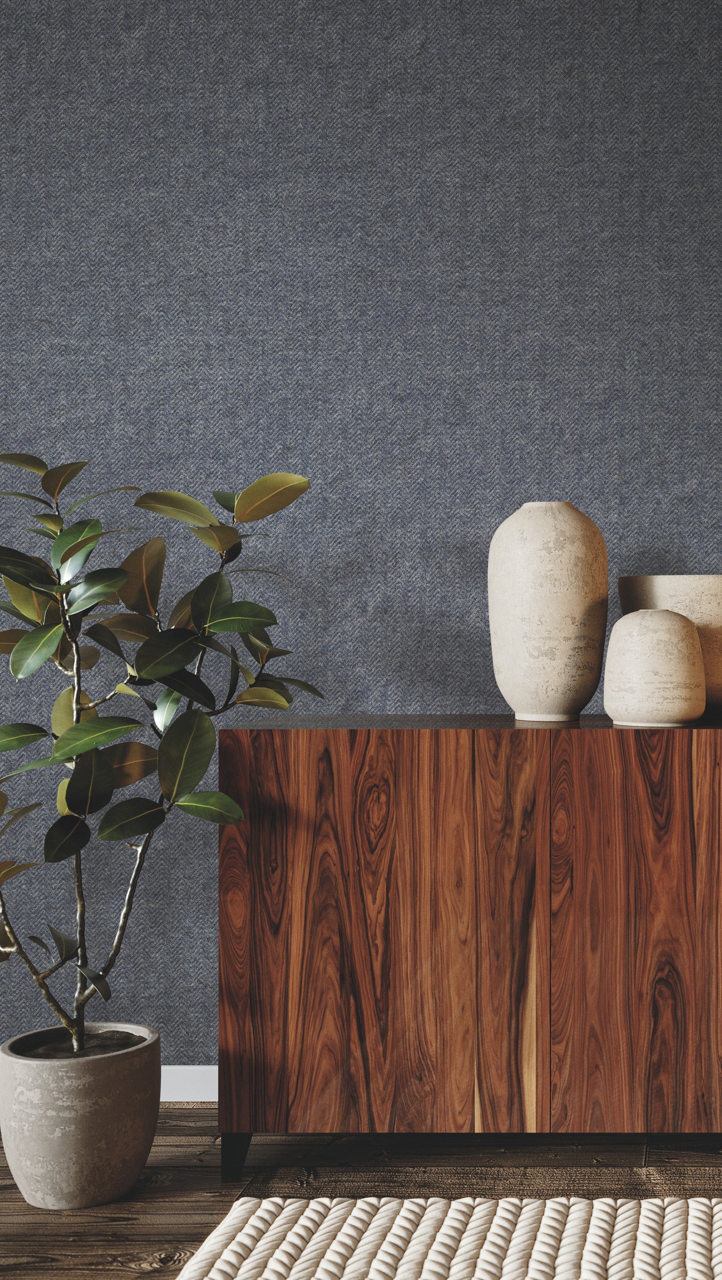 York Wallcoverings Best Sellers Savile Danube Wallpaper Textures Blues - HA3659R