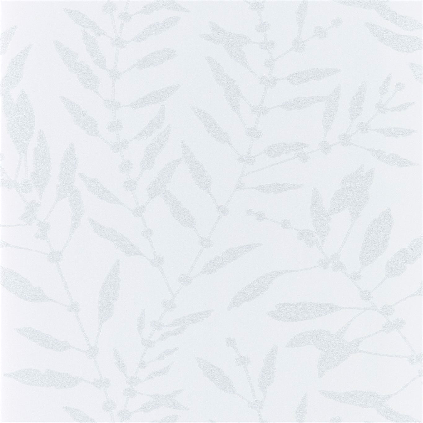 HARLEQUIN Chaconia Shimmer Wallpaper Leaves , Trees Pearl Gravure Printed Wallpaper - HANZ111660