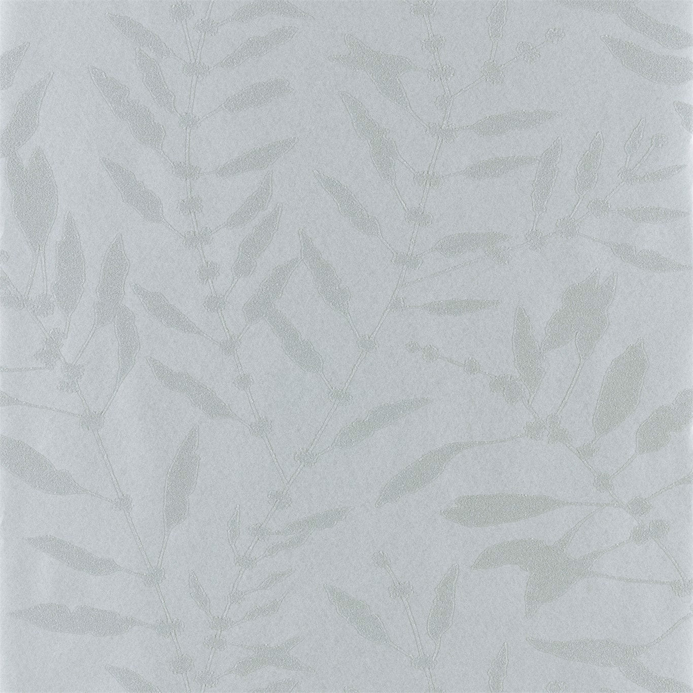 HARLEQUIN OUTLET Chaconia Shimmer Wallpaper Leaves , Trees Slate - HANZ111662