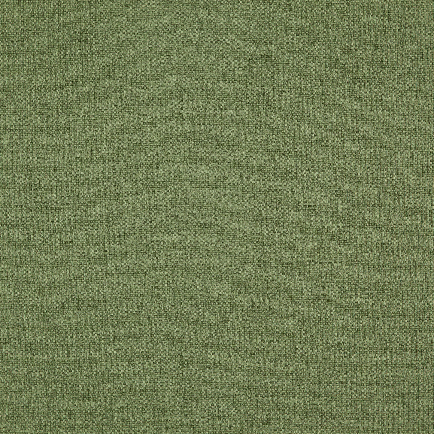 Olive-green textured woven upholstery fabric with tight weave and subtle flecks.