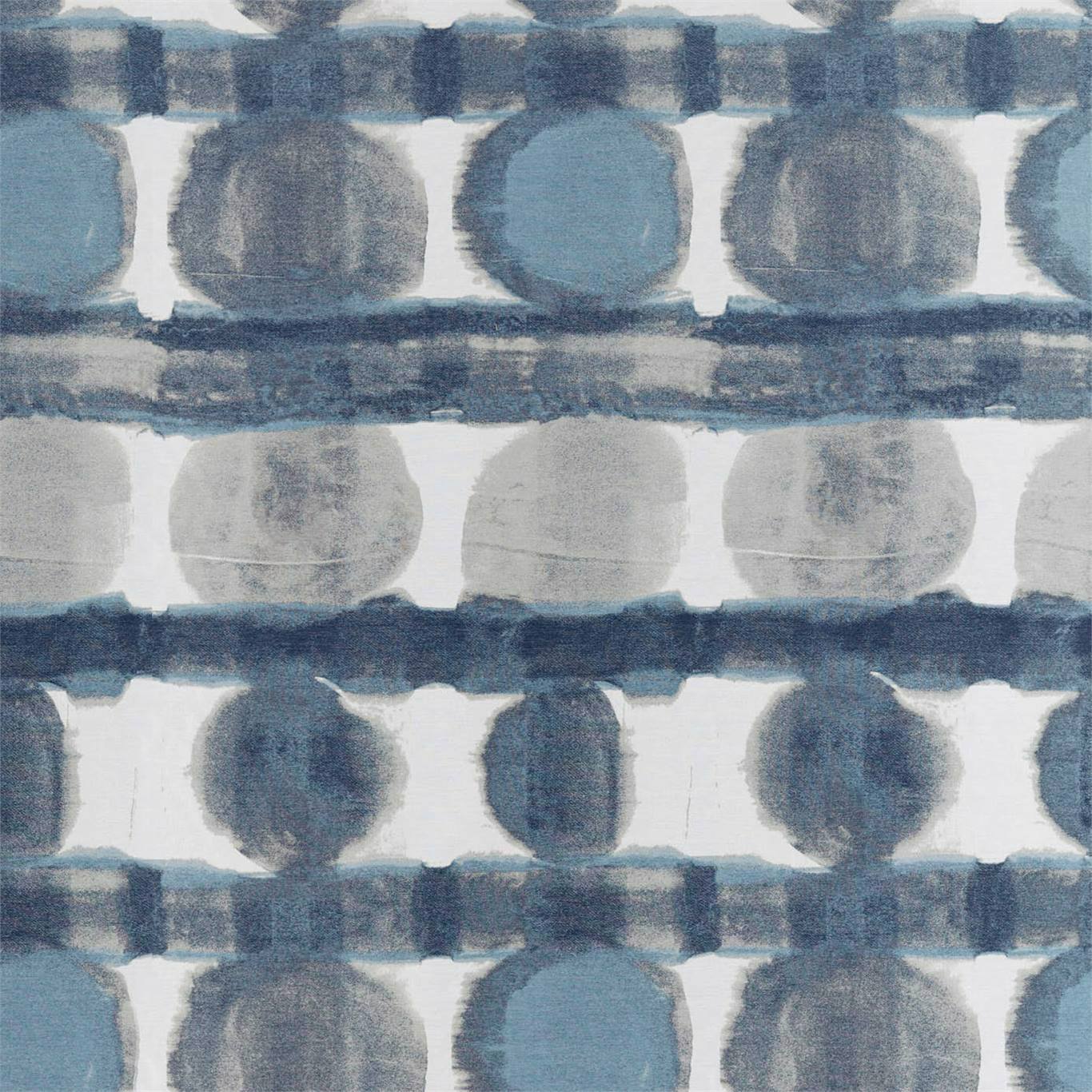 HARLEQUIN Delphis Fabric Spots Ink,Sky - HATL132878