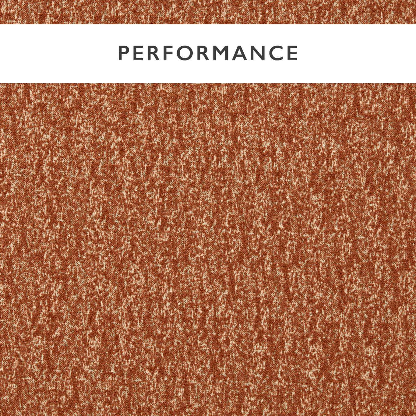 Close-up of burnt orange speckled fabric texture with a looped weave