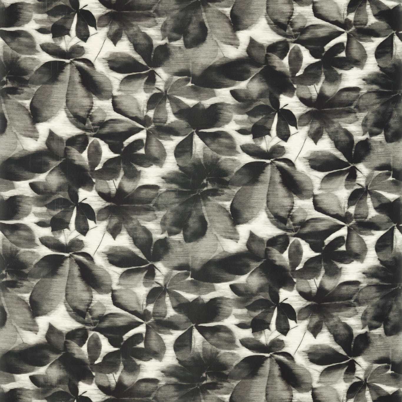 HARLEQUIN Grounded Fabric Contemporary, Floral Black Earth,Parchment - HC4F121154
