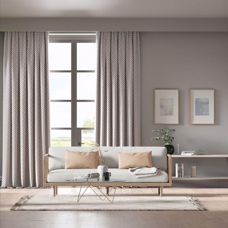 HARLEQUIN Mini Wood Frog Fabric Animals Baked Terracotta,Parchment,Sketched - HC4F121169