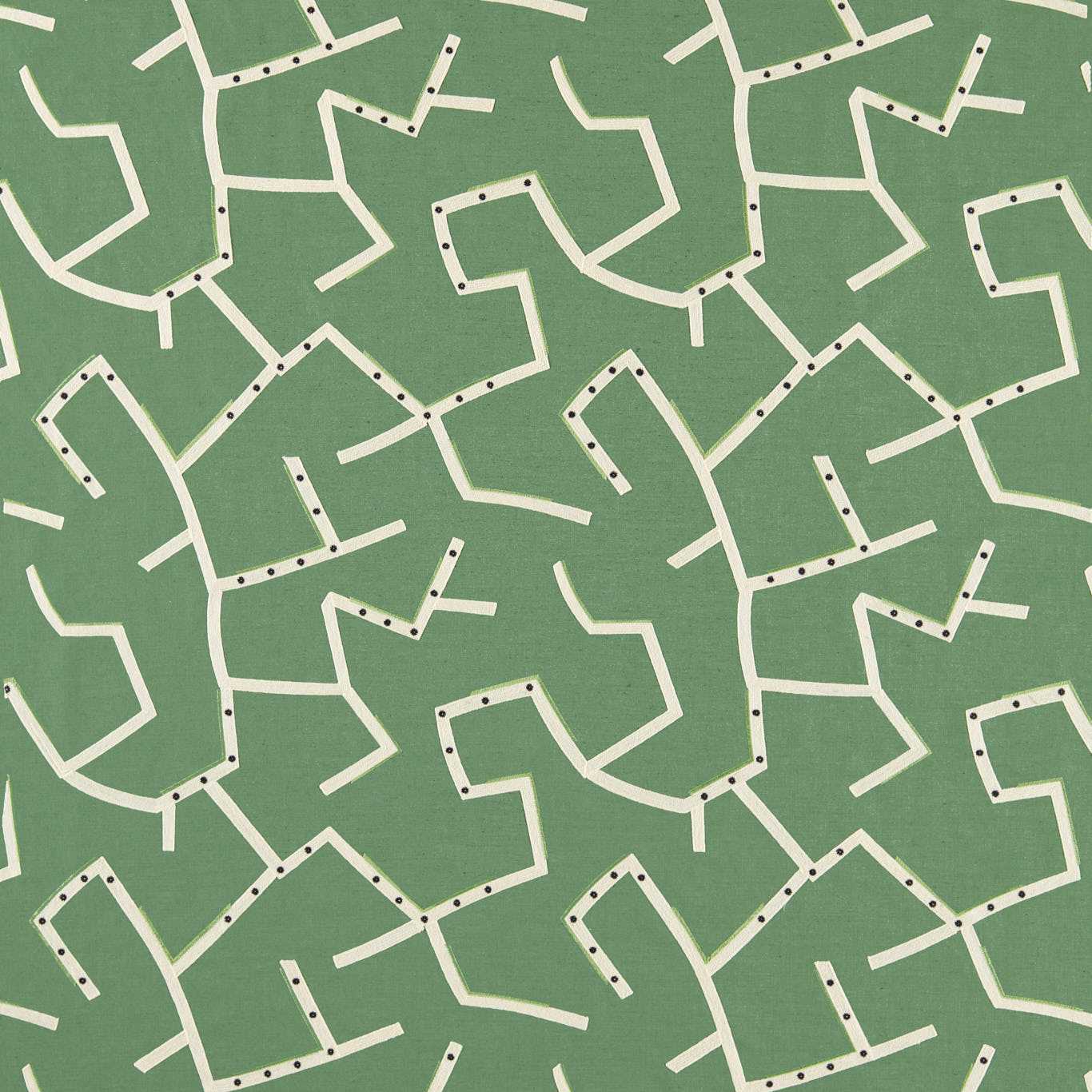 HARLEQUIN Saraceno Fabric Abstract, Graphic Jade - HDMF134683
