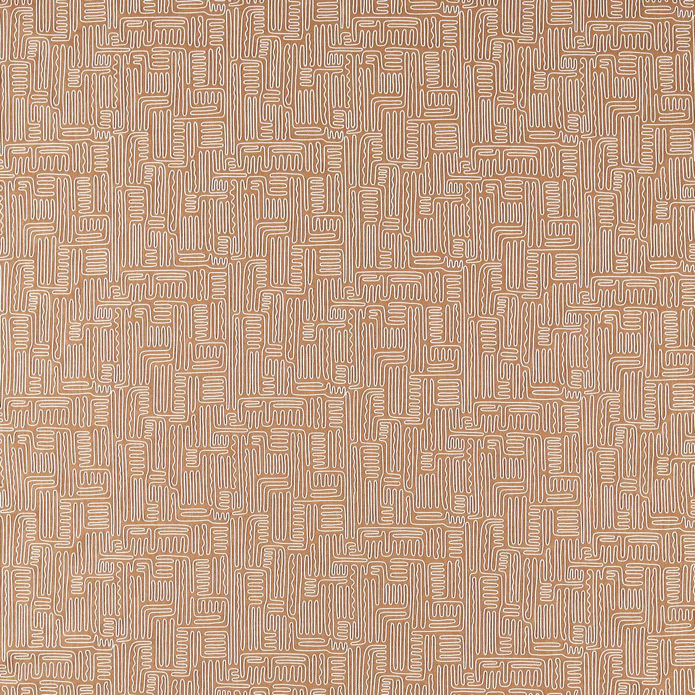 HARLEQUIN Hollow Fabric Abstract, Graphic Tan - HDMF134723