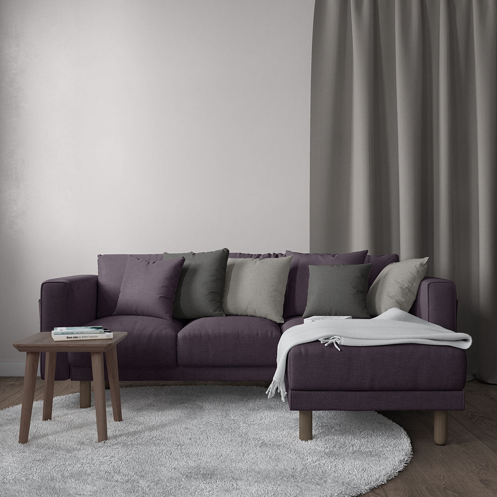 NICHOLASJOHN INC NJ-DEVINE Plum Solid,Texture Fabric - NJ25-1561