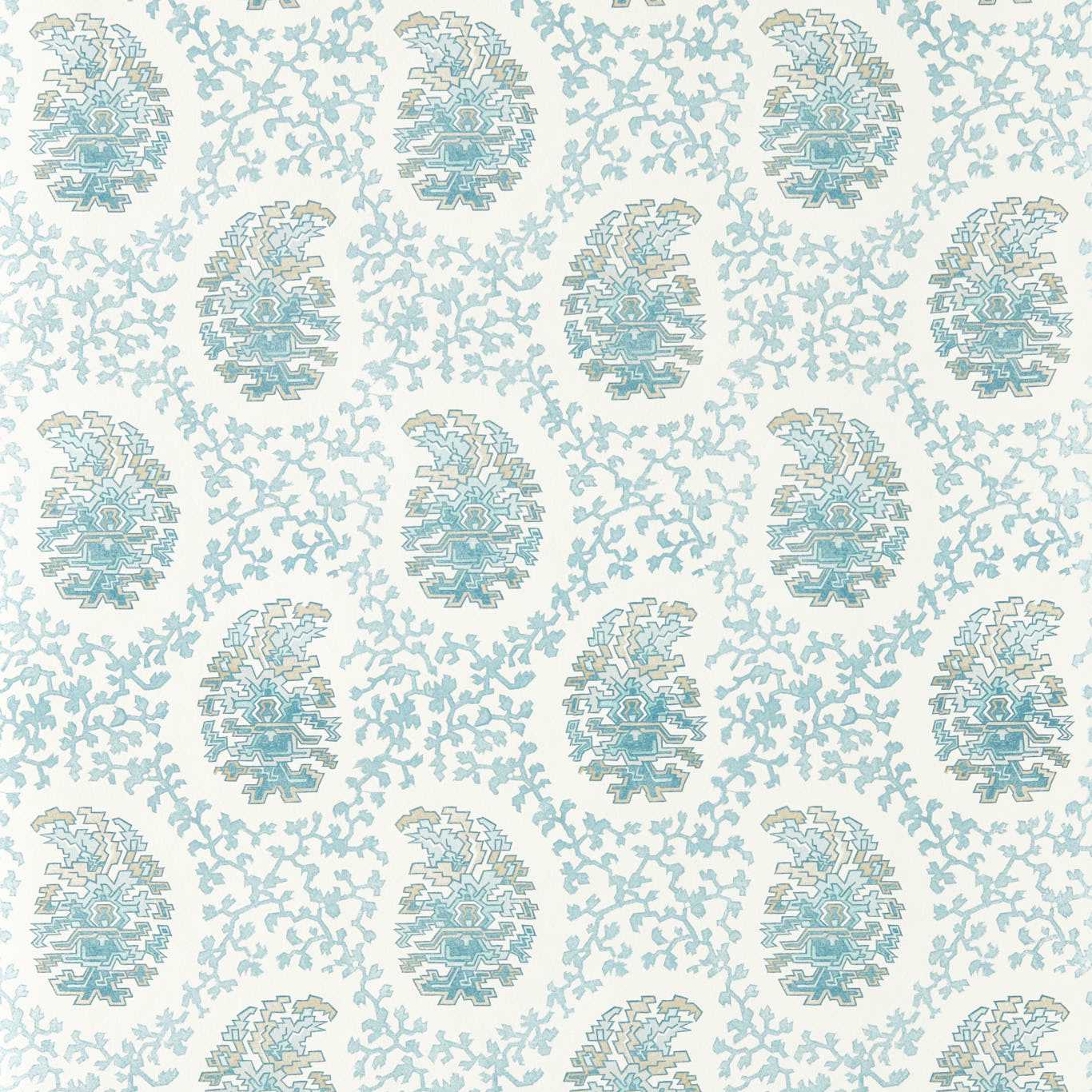 HARLEQUIN Paisley NW Wallpaper Indigo - HFUP113347