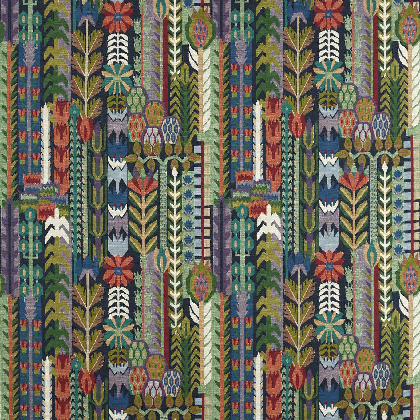 HARLEQUIN Kuparr Woven Fabric Forest,Heather - HFUW134766
