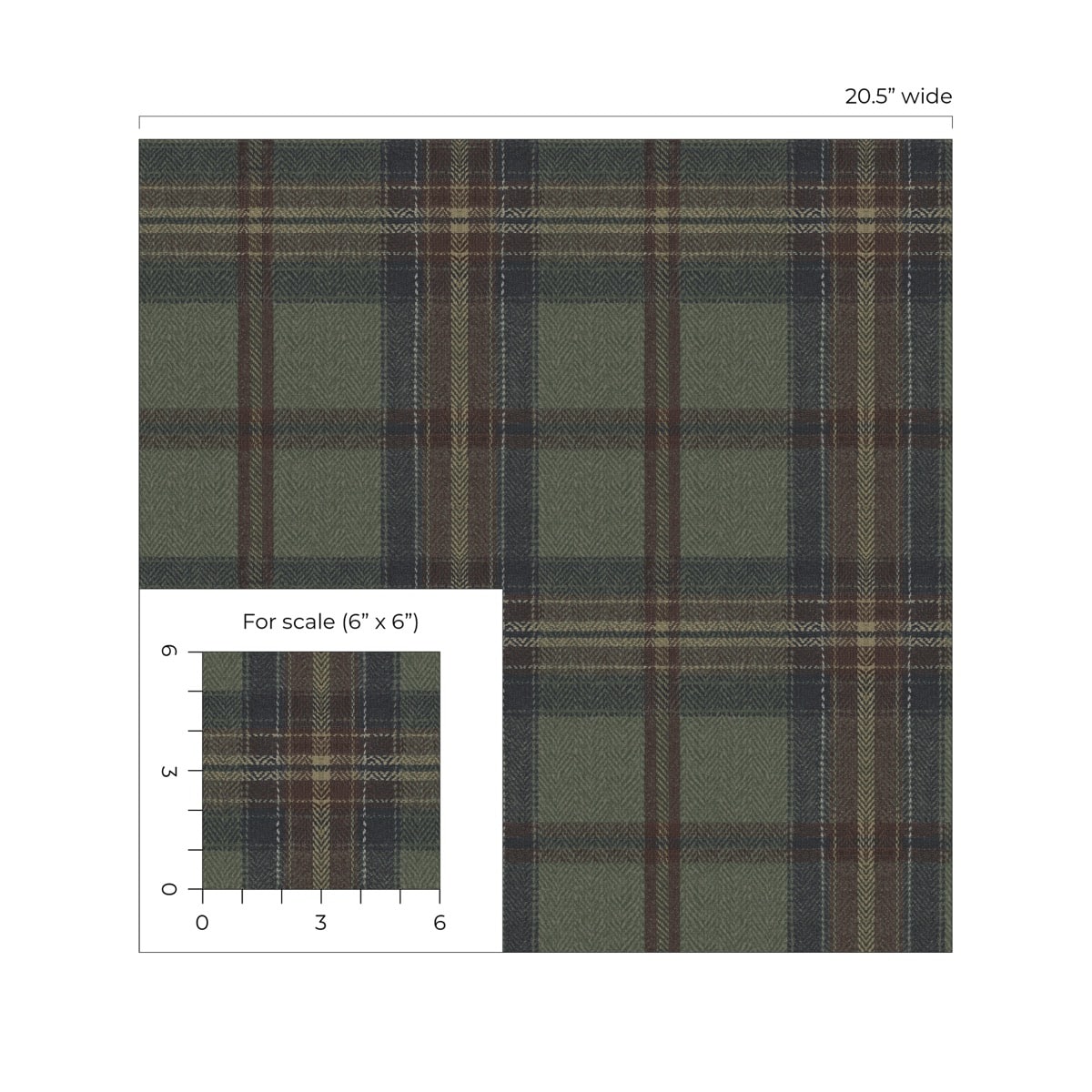 Harry & Grace Herringbone Plaid Plaid Traditional Multicolored - HG13704