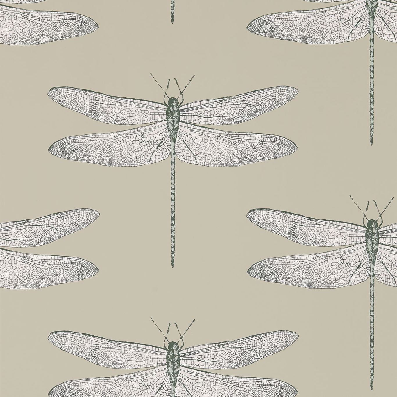 HARLEQUIN Demoiselle Wallpaper Other Jute,Slate Rotary/Gravure Wallpaper - HGAT111241