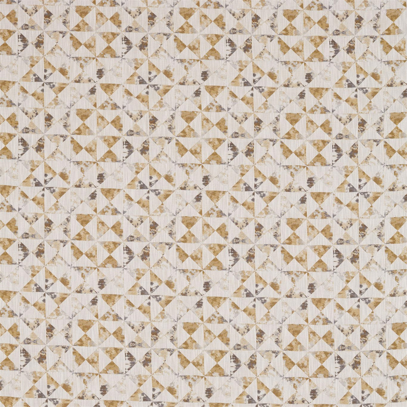HARLEQUIN Grafik Fabric Geometric Ochre - HGEU132556