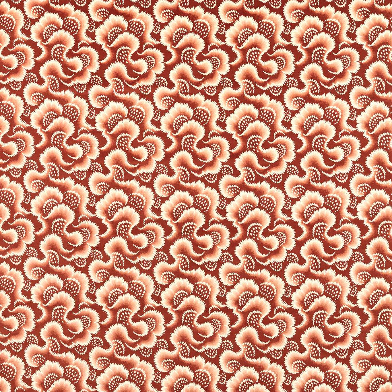 HARLEQUIN Ludaix Velvet Fabric Abstract , Graphic Rosewood - HHHD121256