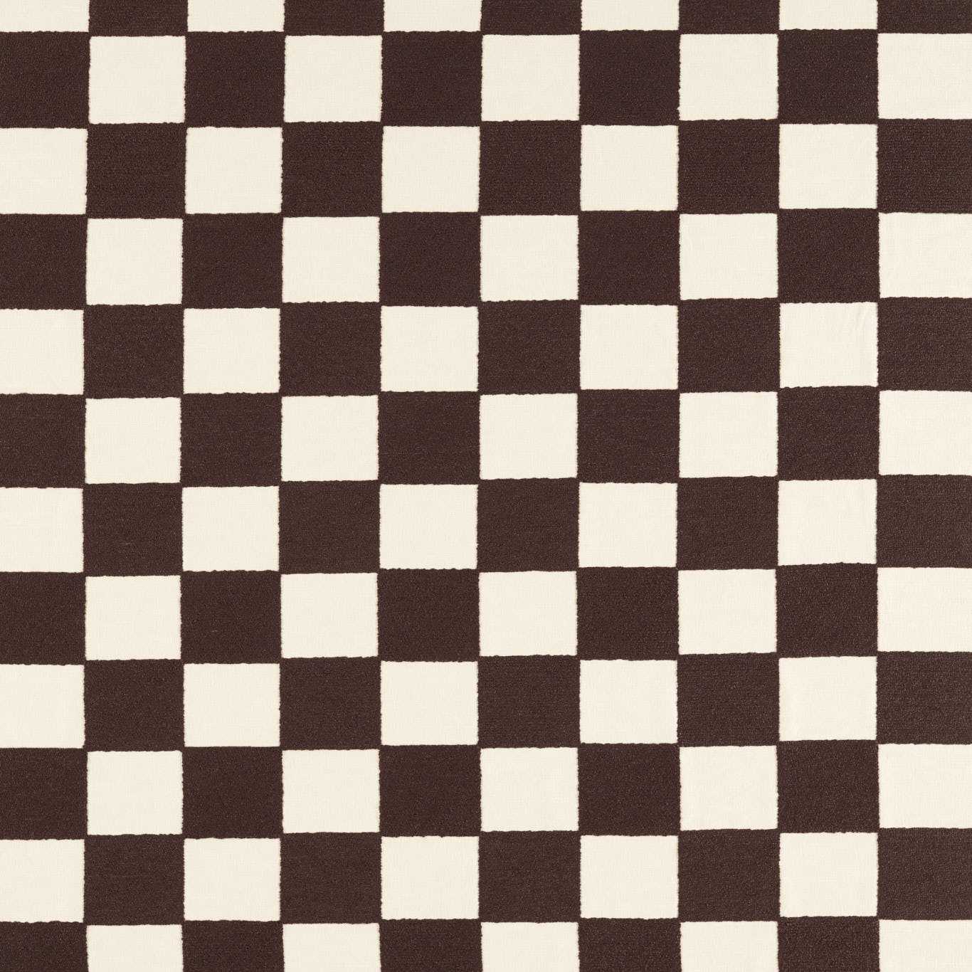 HARLEQUIN Blenets Check Fabric Geometric Chocolate - HHHD134182