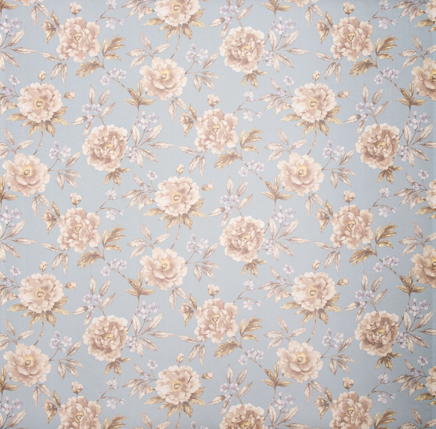 SCALAMANDRE OUTLET FABRIC ROSE ARBOR SHEER FABRIC BLUESTONE - HH 0002S806 NEW SKU # HHS8060002