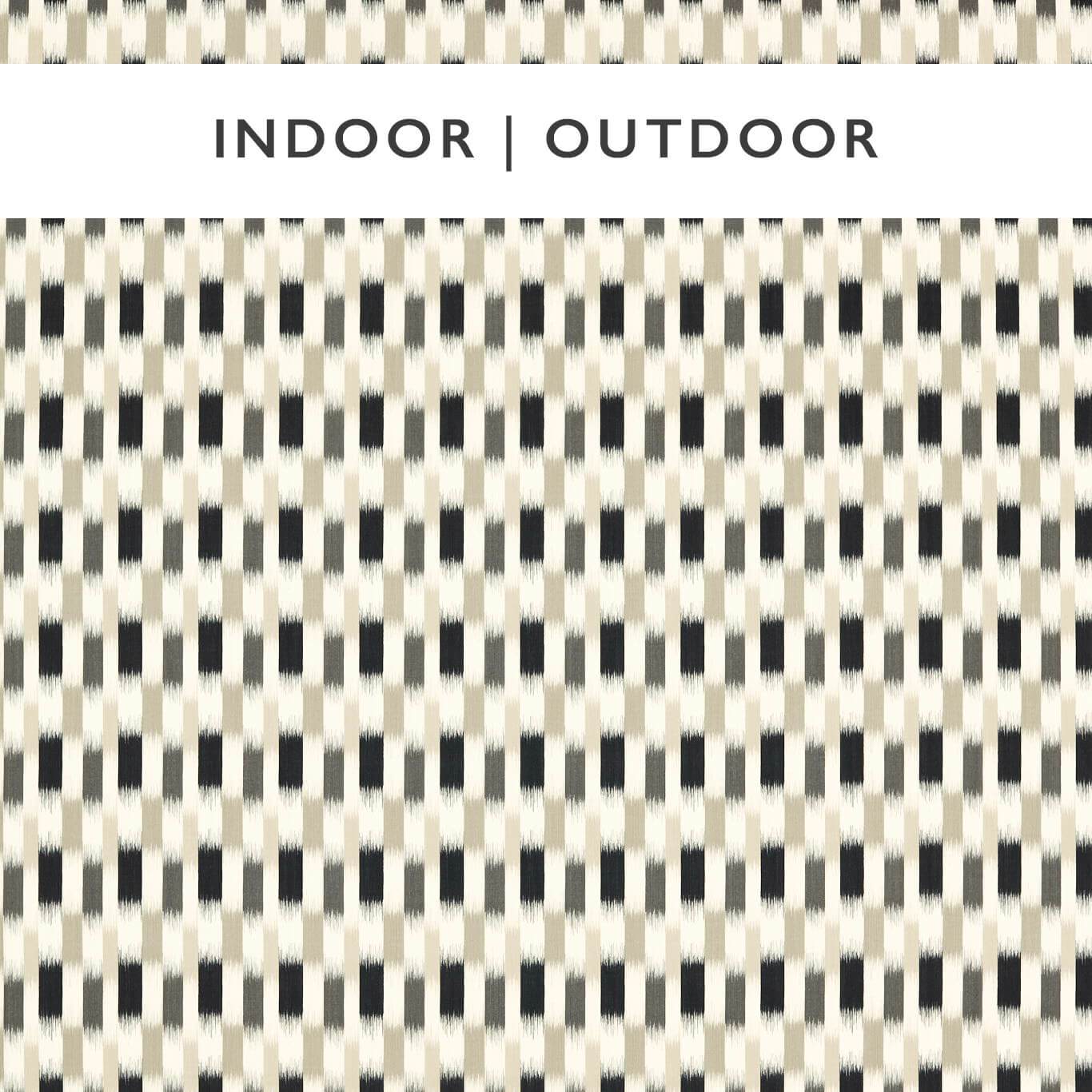 HARLEQUIN Utto Fabric Geometric Black Earth,Taupe - HIOP121223