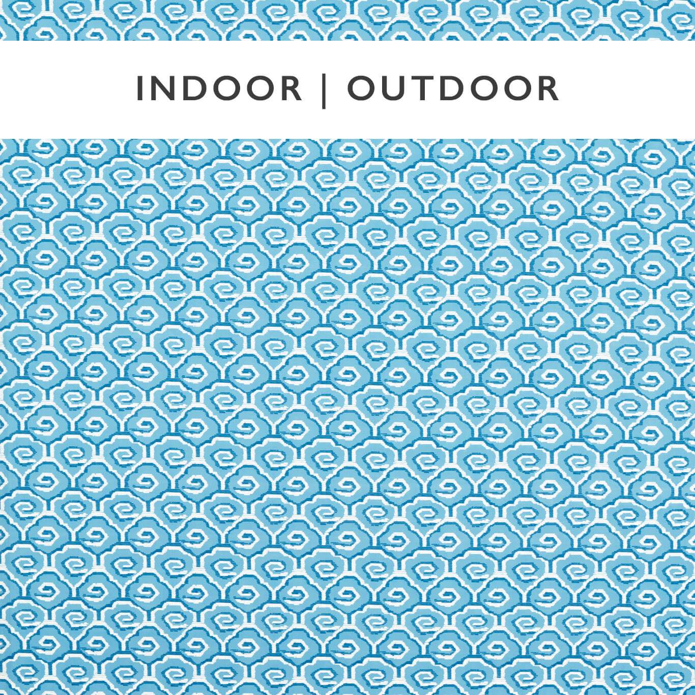 HARLEQUIN Sora Fabric Geometric Indigo,Cornflower - HIOP121228