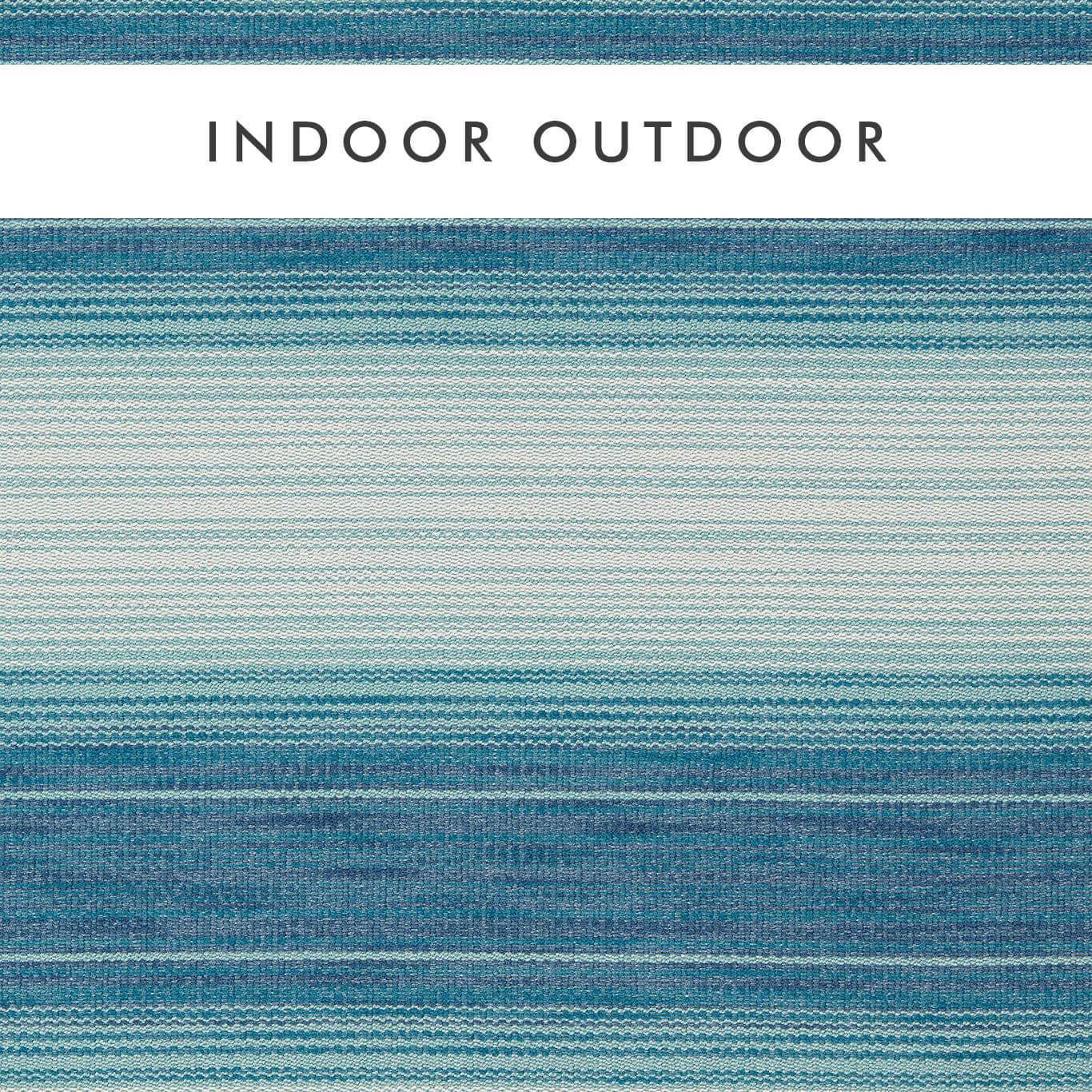HARLEQUIN Amaris Fabric Stripes Indigo,Aqua - HIOT134535