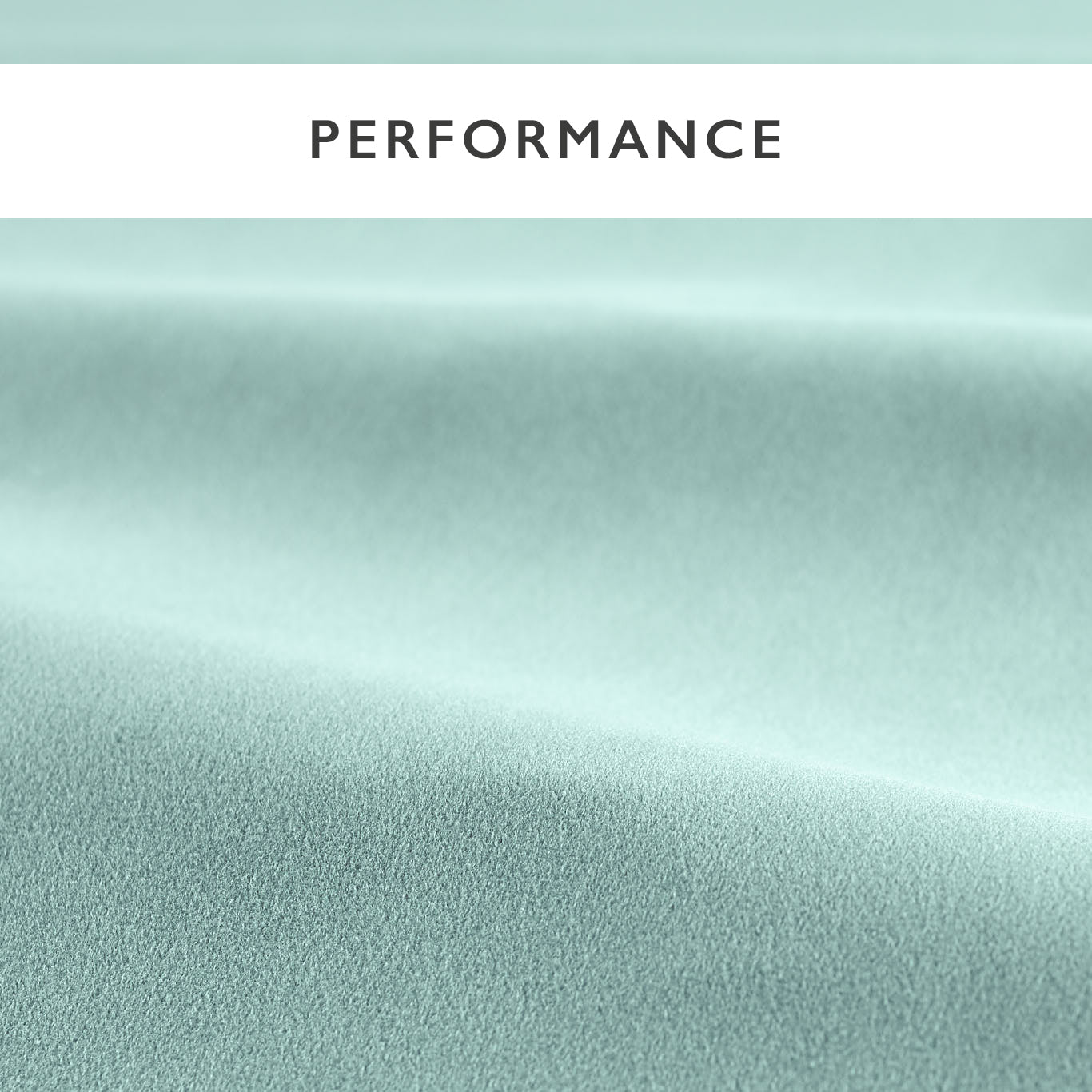 Glacier-toned velvet fabric with a soft nap and gentle folds.