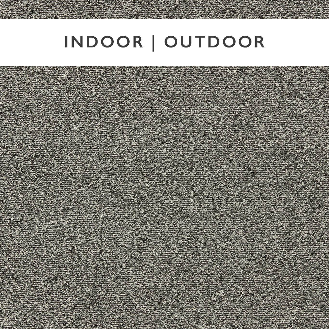 Grey-brown speckled fabric swatch with slate-toned plain weave texture.