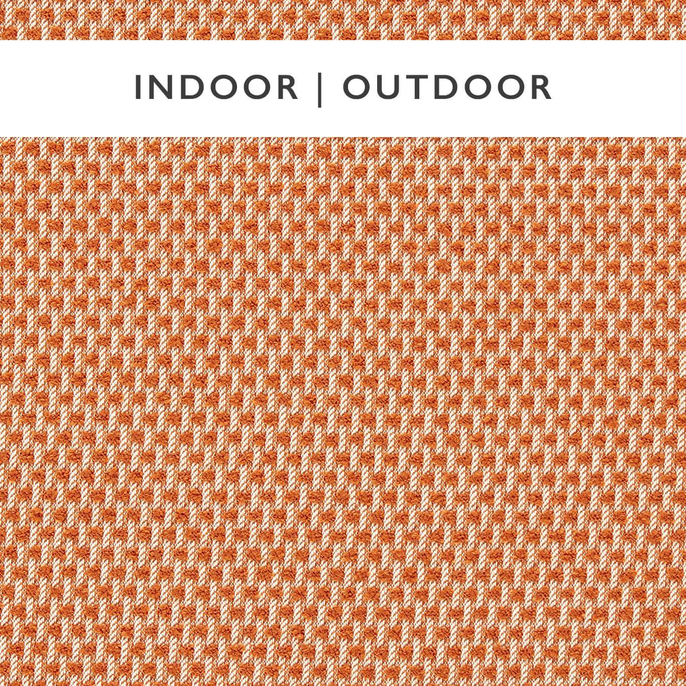 HARLEQUIN Hito Fabric Geometric Clementine,Chalk - HIOW134117