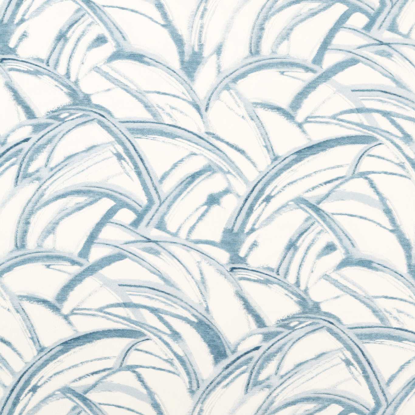 HARLEQUIN Kimono Fabric Abstract , Graphic Sky,Indigo - HKAF121270