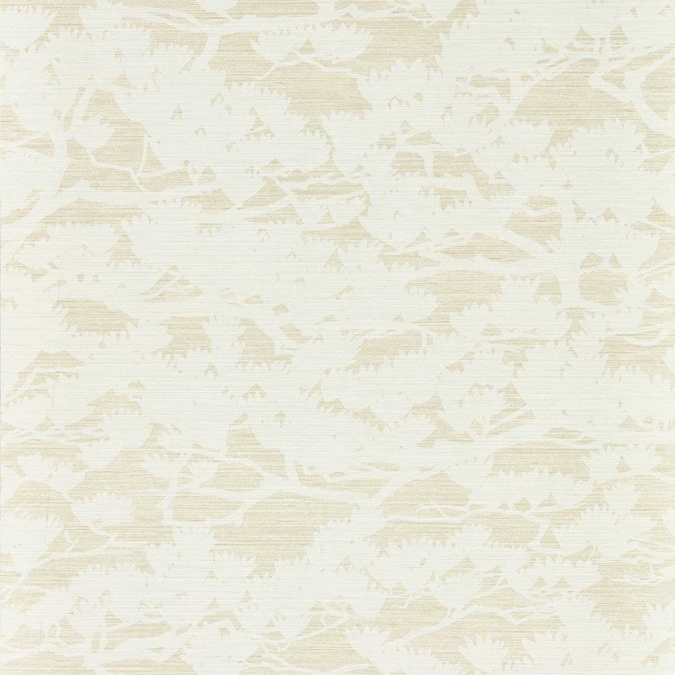 HARLEQUIN Kengai Wallpaper Leaves , Trees Pearl,Parchment Gravure - Wide Width - HKAW113204