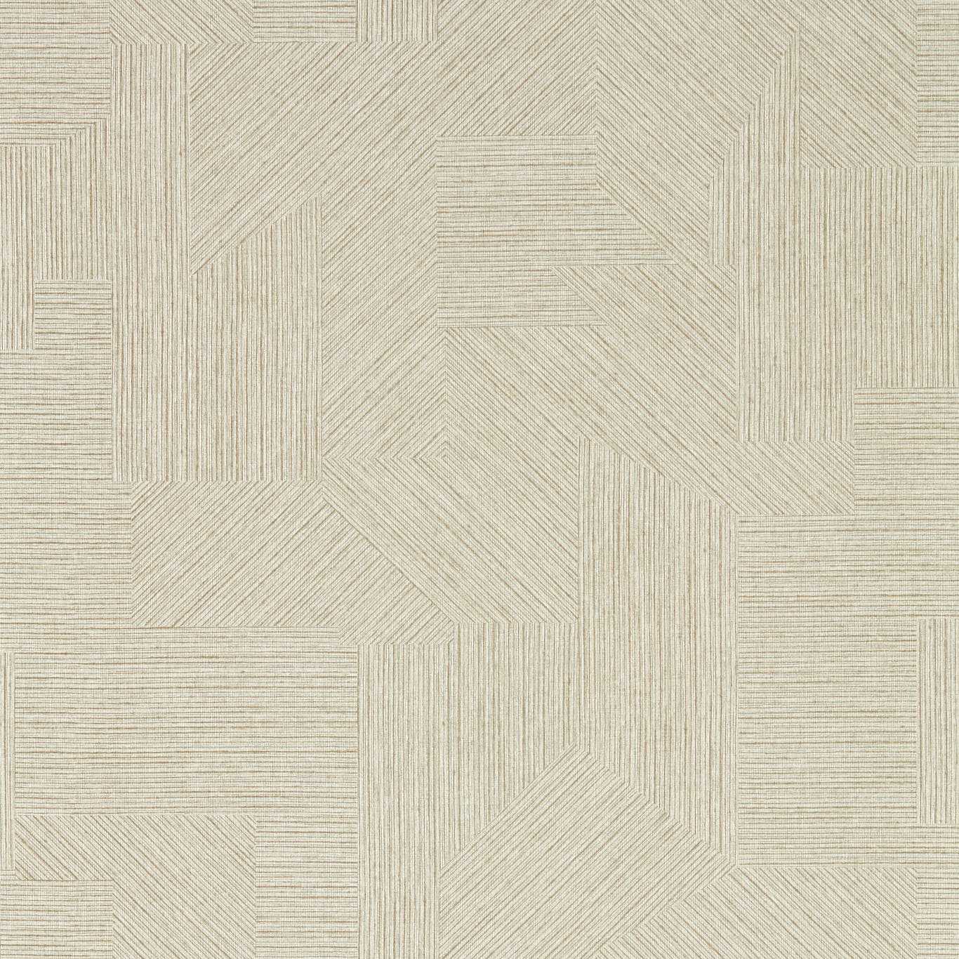 HARLEQUIN Mokume Wallpaper Plains , Textures Taupe,Gilver Gravure - Wide Width - HKAW113225