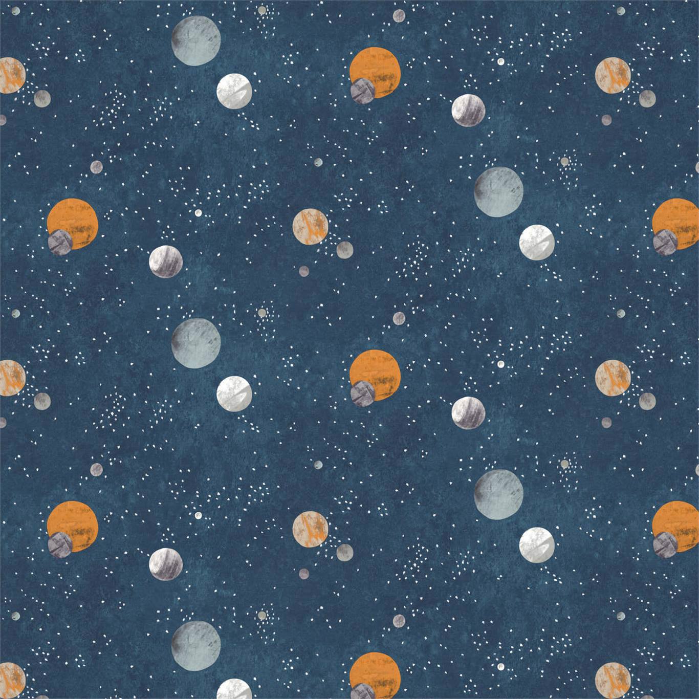HARLEQUIN Out Of This World Wallpaper Spots Solar Gravure Printed Wallpaper - HLTF112642