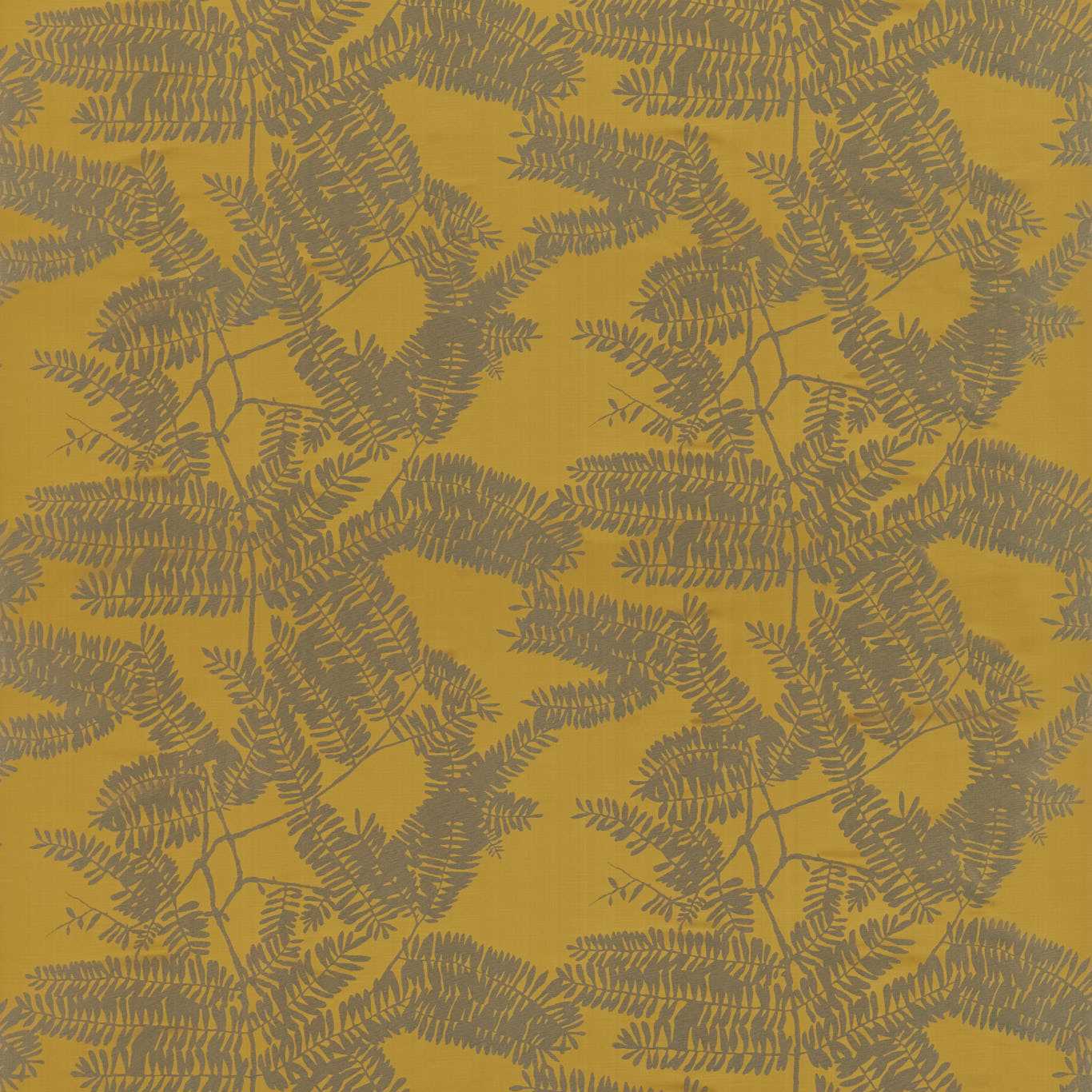 HARLEQUIN Extravagance Fabric Leaves , Trees Saffron - HLUT132590