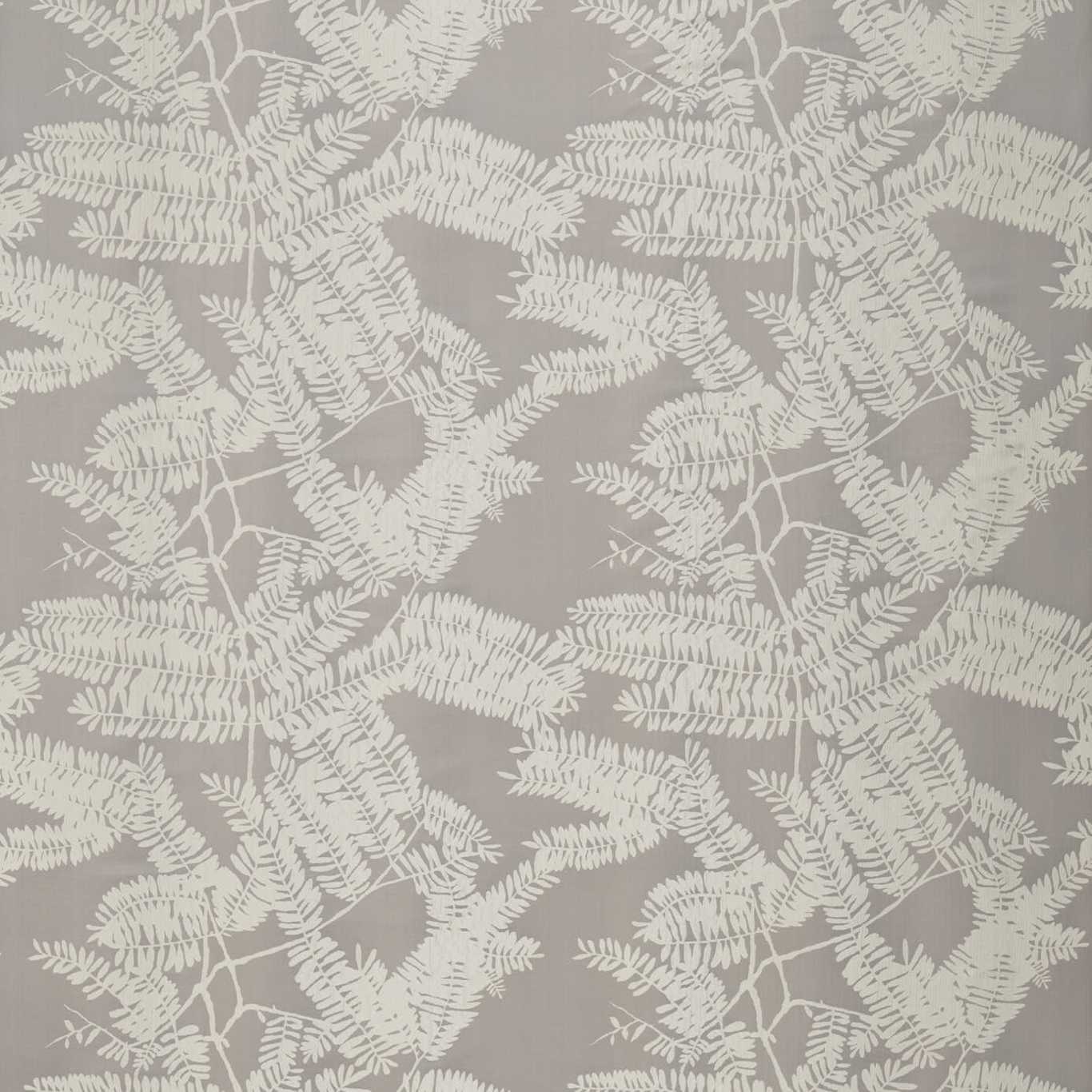 HARLEQUIN OUTLET Extravagance Fabric Leaves , Trees Platinum - HLUT132593